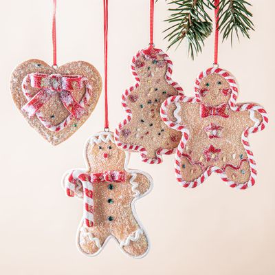 Kurt Adler Christmas 'Gingerbread Men/Tree/Heart' Ornament