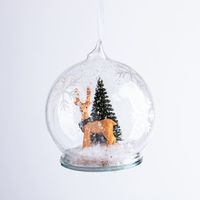 KSP Christmas LED 'Deer' Snowglobe Ornament