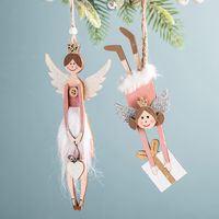 KSP Christmas Natura 'Angel With Heart' Wooden Ornament