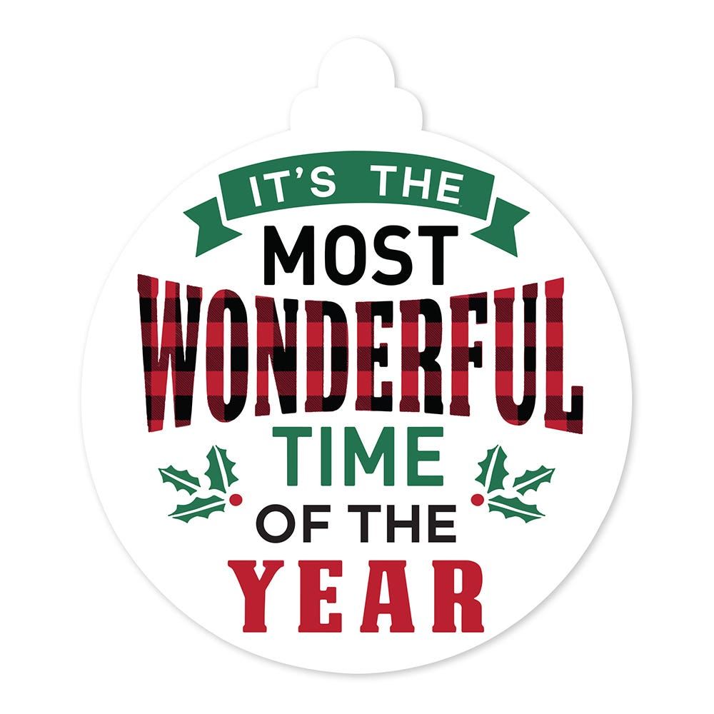 Harman Christmas 3-Ply 'The Most Wonderful Time Year' P.Napkin - S/20