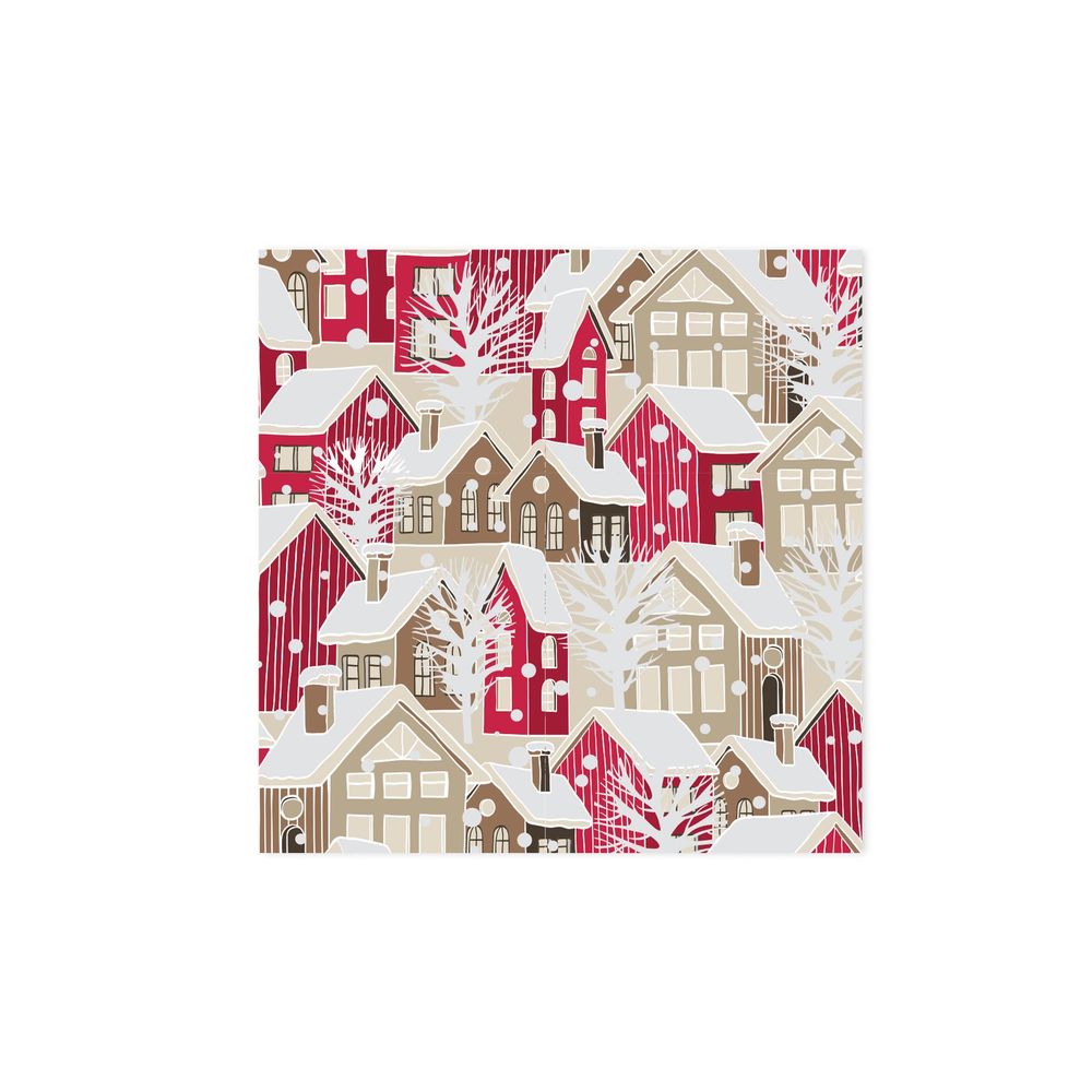 Harman Christmas 3-Ply 'Winter Village' Paper Napkin - Set of 20