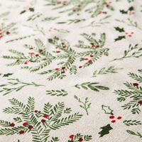 Harman Christmas Holly Cotton Tablecloth 60"x120" (Multi Colour)