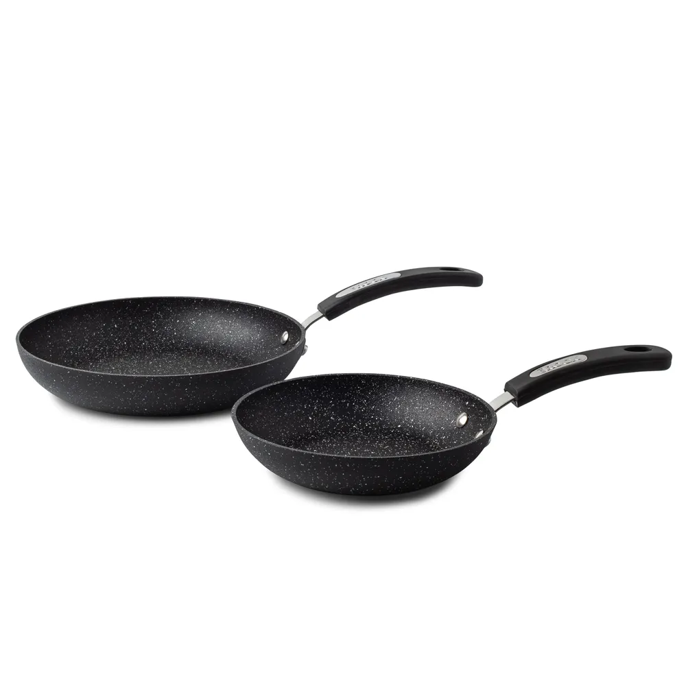 The Rock Tradition Non-Stick Frypan - Set of 2 (Black)