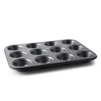 Chloe Kitchen Stuff Heavy Duty Non-Stick Muffin Pan (12-cup)