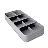 Joseph Joseph Drawerstore Cutlery Tray Double (Grey) 15.5x6.8x2"