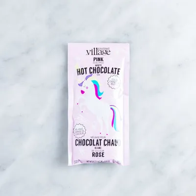 Gourmet Du Village Single Serve 'Unicorn' Hot Chocolate (Pink)