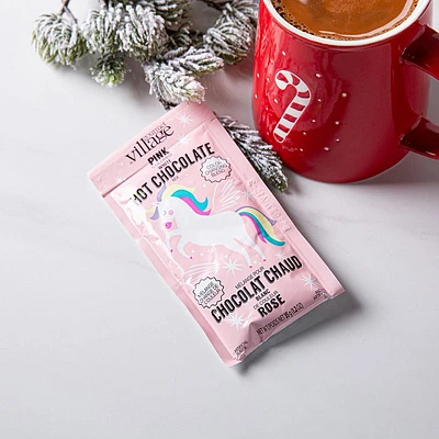 Gourmet Du Village Single Serve 'Unicorn' Hot Chocolate (Pink)