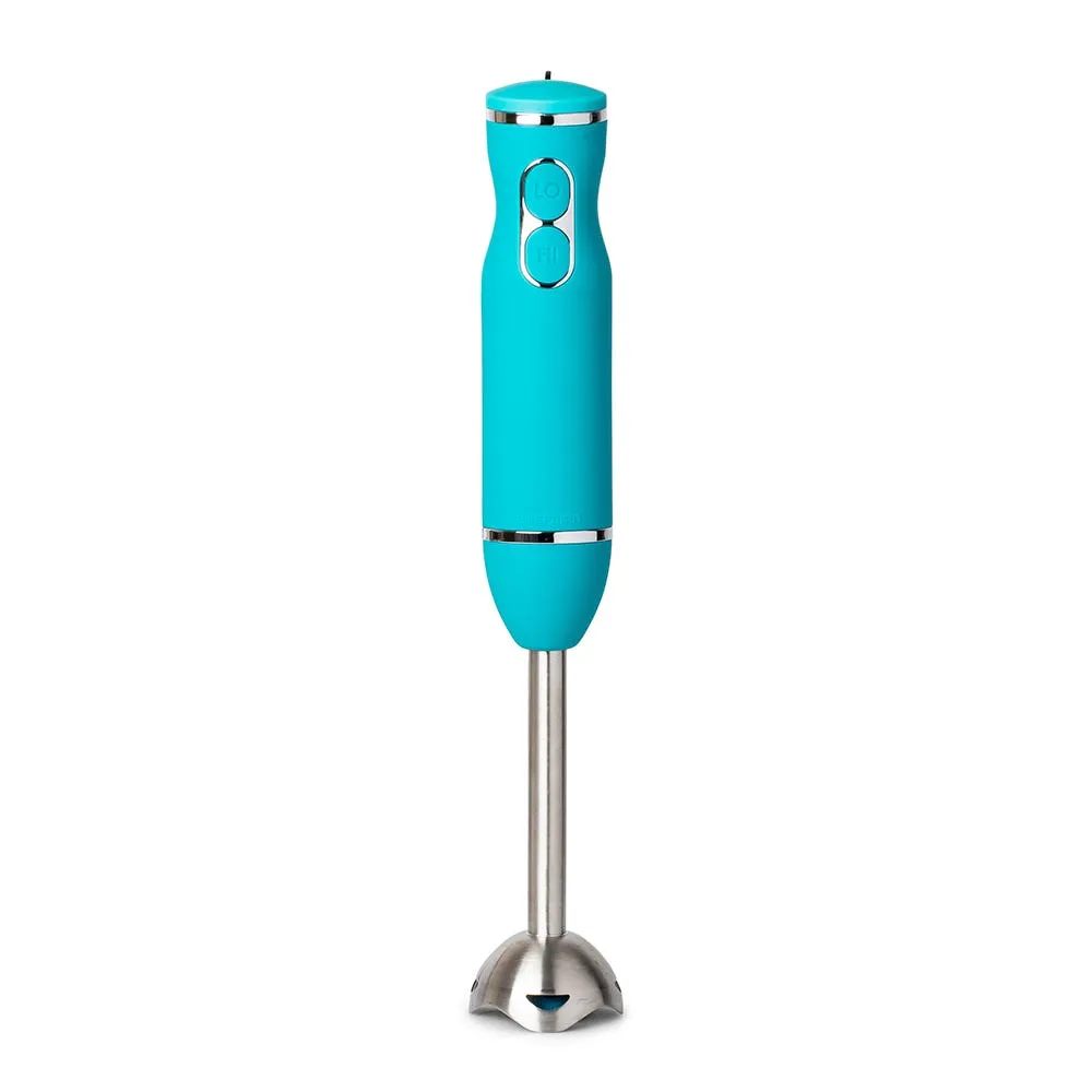 Chefman Onetouch Immersion Blender (Turquoise)