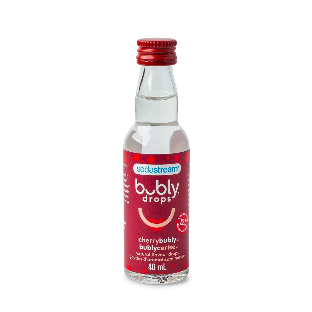 Sodastream bubly 'Cherry' Natural Flavour Fruit Drops