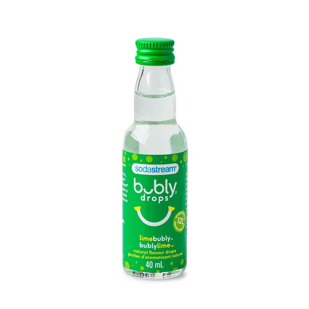 Sodastream bubly 'Lime' Natural Flavour Fruit Drops