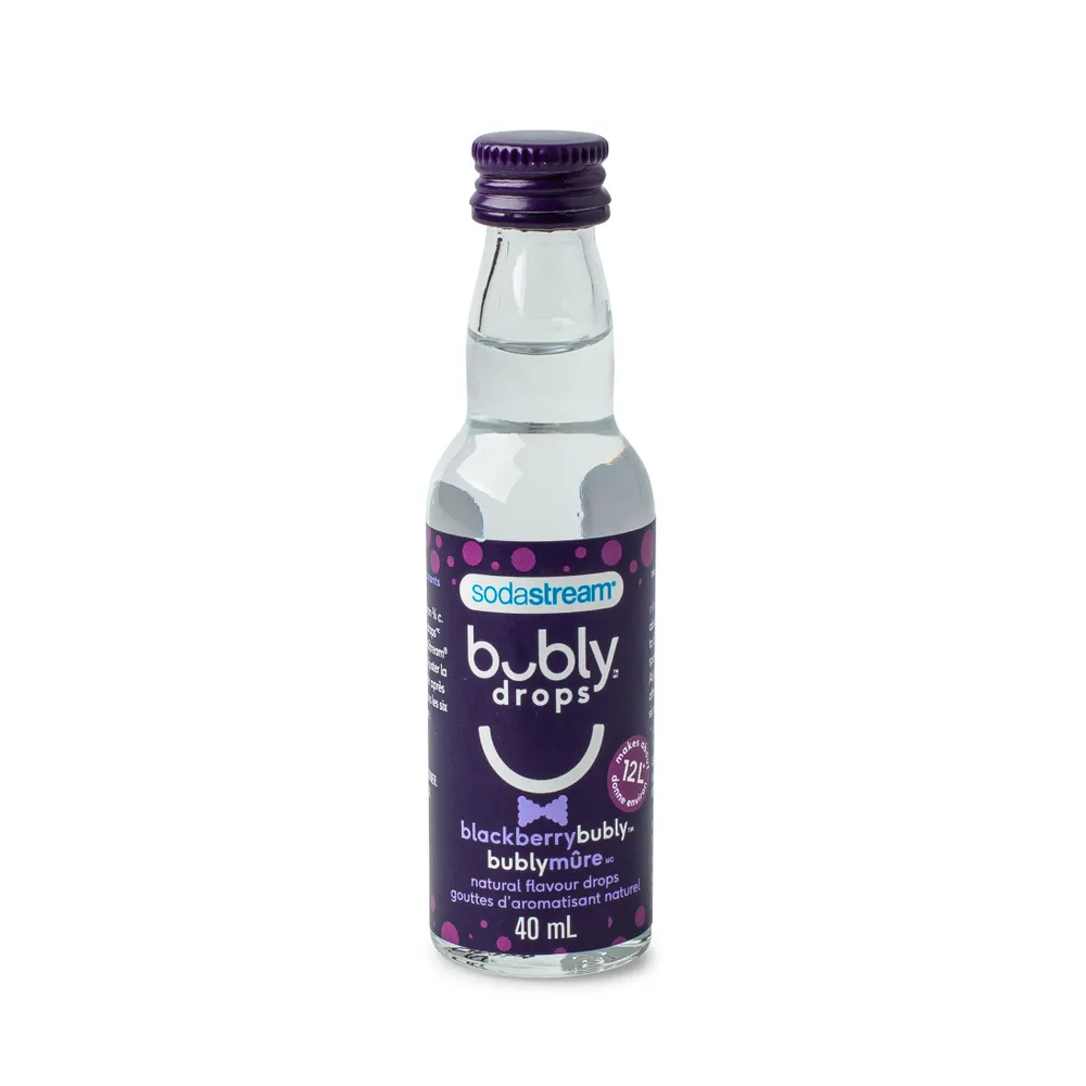 Sodastream bubly 'Blackberry' Natural Flavour Fruit Drops