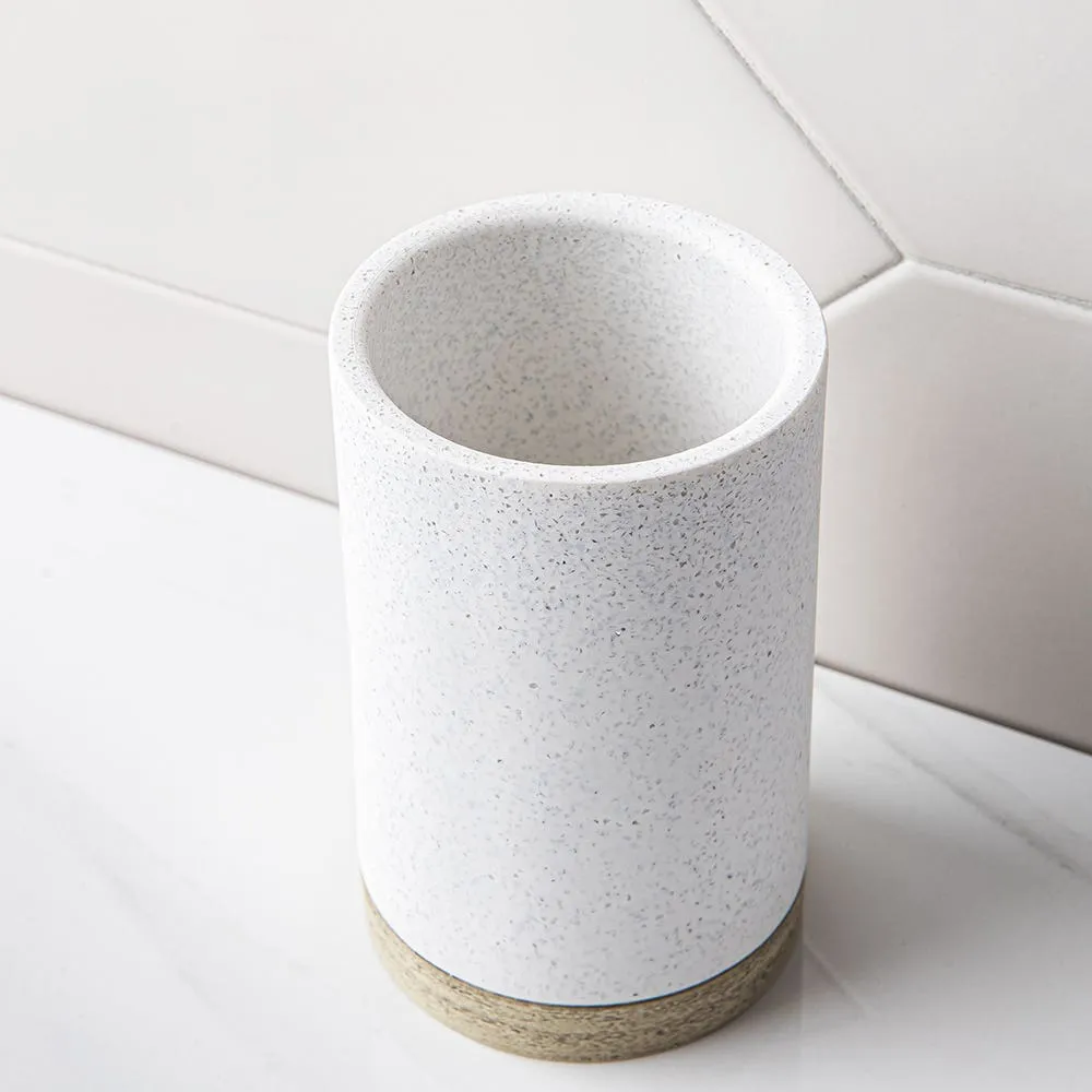 Moda At Home Hudson Resin Tumbler (Light Grey)