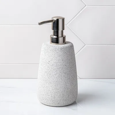 Moda At Home Harstad Cement Soap Pump (Grey)