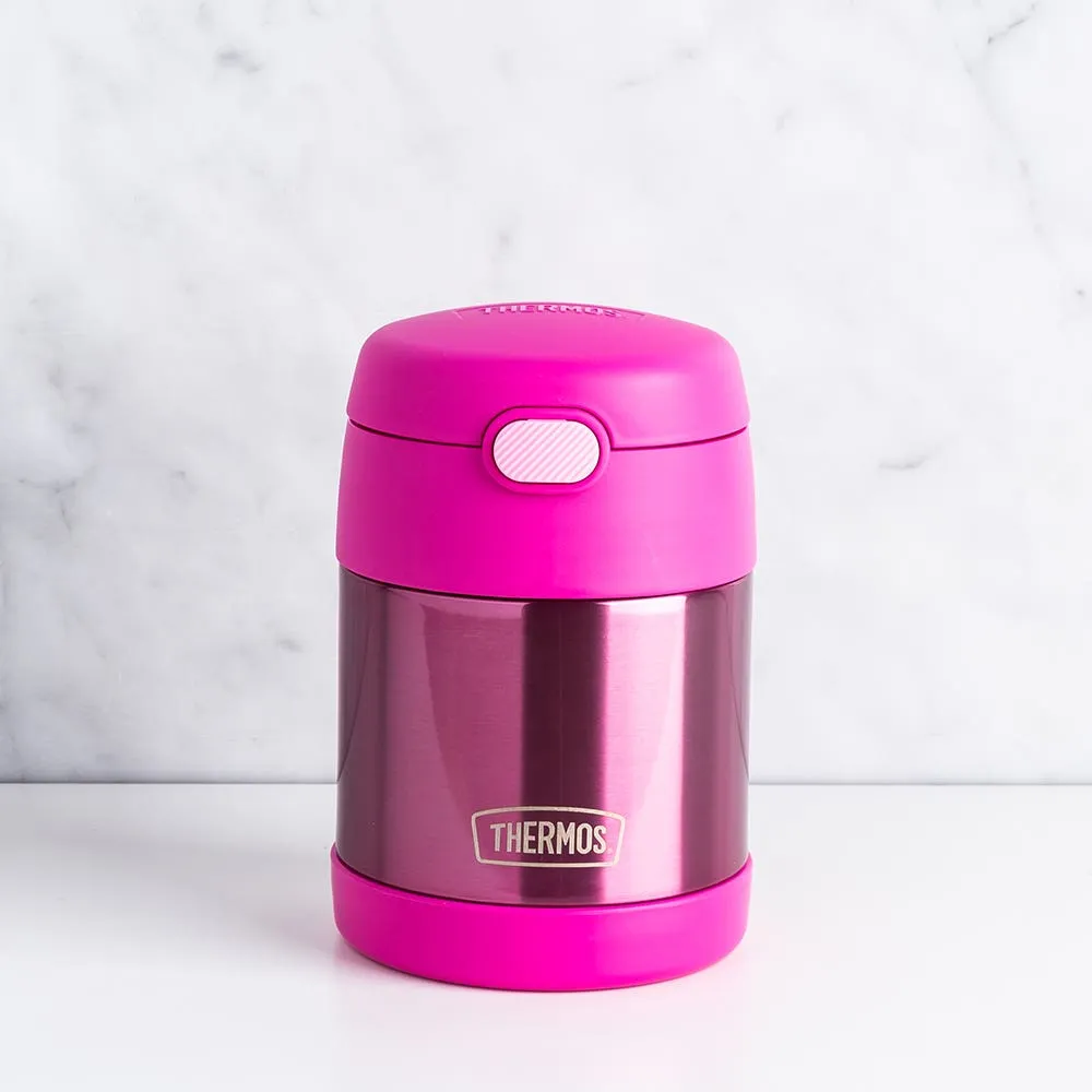 Thermos Funtainer Bottle and Food Jar Lunch Set Pink