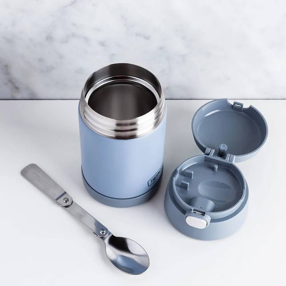 Thermos Funtainer Thermal Food Storage Jar-Spoon (Denim)