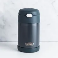 Thermos Funtainer Thermal Food Storage Jar-Spoon (Stone Slate)