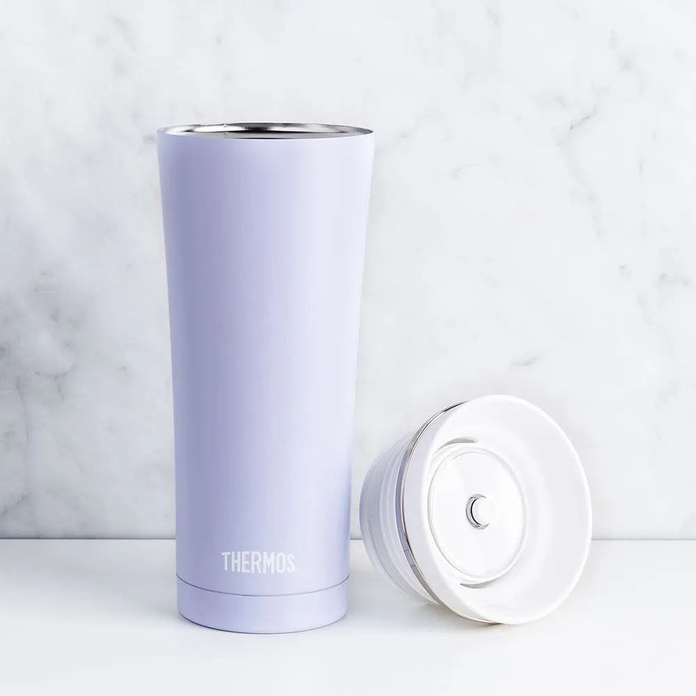 Thermos Premium Double Wall Pastel Thermal Travel Mug (Matte Lilac)