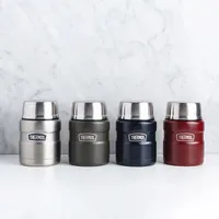 Thermos Stainless King Thermal Food Storage Jar-Spoon (Matte