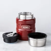 Thermos Stainless King Thermal Food Storage Jar-Spoon (Matte