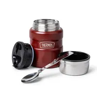 Thermos Stainless King Thermal Food Storage Jar-Spoon (Matte