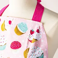 Kitchen Style Printed 'Cupcakes' Apron (Pink)