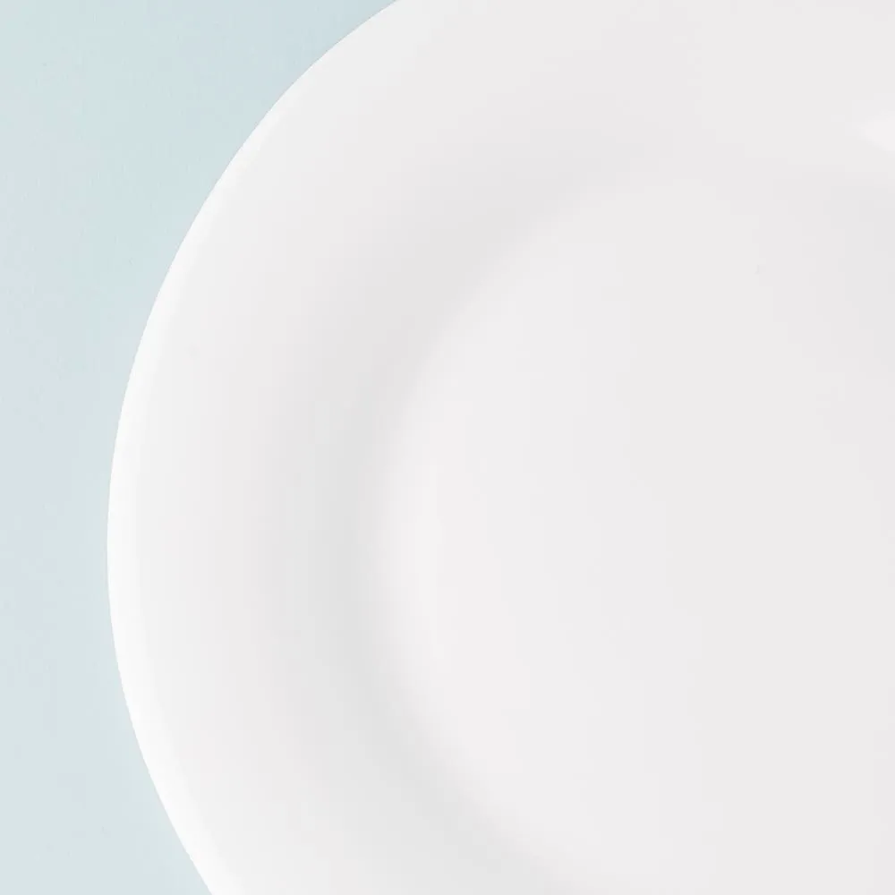 KSP Opal Glass Dinner Plate (White)