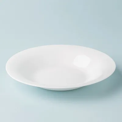 KSP Opal Glass Soup Plate (White)