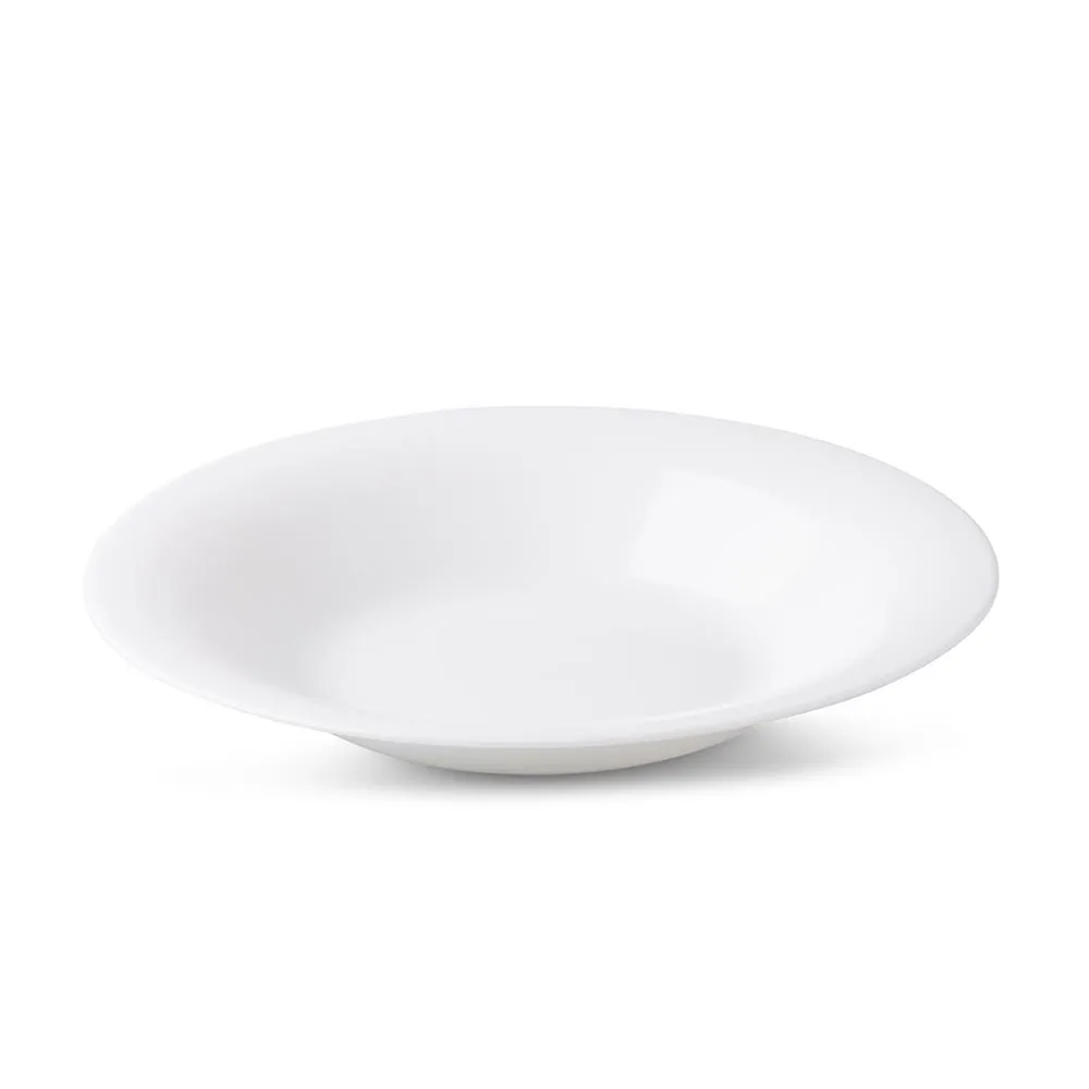 KSP Opal Glass Soup Plate (White)