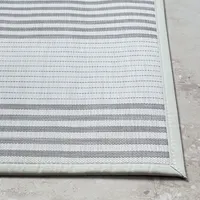 Harman Textaline 'Linen Stripe' 20"x34" Indoor-Outdoor Mat