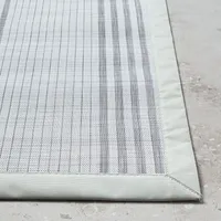 Harman Textaline 'Linen Stripe' 60"x84" Indoor-Outdoor Mat