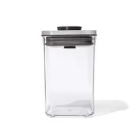OXO Good Grips Steel Pop 2.0 'Short' Storage Canister Square 1L