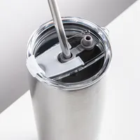 KSP Quench Double Wall Tumbler with Straw (Stainless Steel)