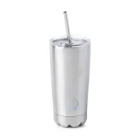 KSP Quench Double Wall Tumbler with Straw (Stainless Steel)