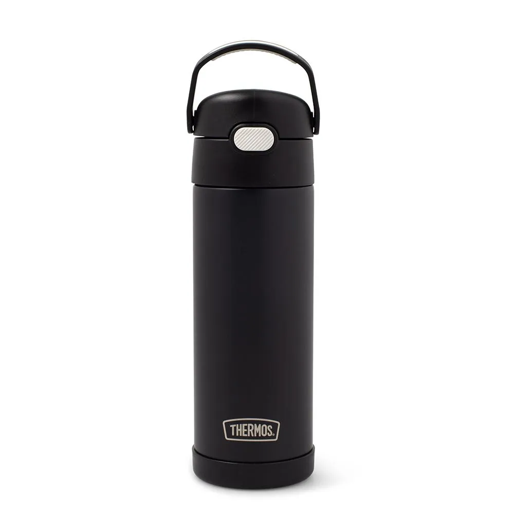 Thermos Funtainer Insulated Sport Bottle (Matte Black)