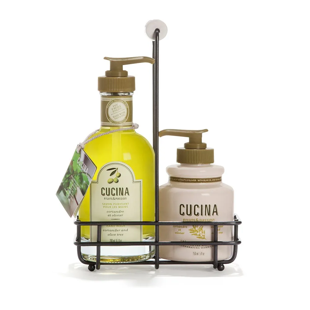 Fruits & Passion Cucina 'Coriander & Olive Tree' Soap & Hand Cream Duo