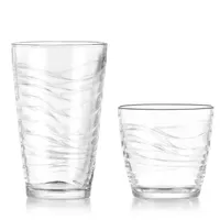 Libbey Tumbler & Rocks 'Orbita' Combo - Set of 16 (Clear)