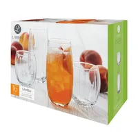 Libbey Tumbler & Rocks 'Samba' Combo - Set of 16 (Clear)