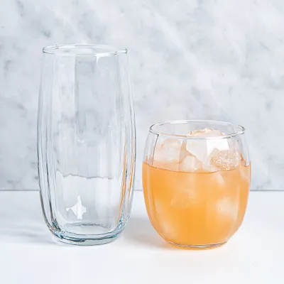 Libbey Tumbler & Rocks 'Samba' Combo - Set of 16 (Clear)