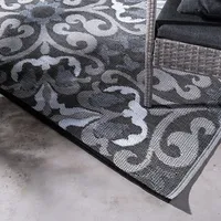 KSP Outdoor 'Naples' All Season Mat 6' x 9' (Black)