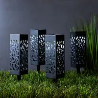 KSP Mosaic LED Solar Lights - Set of 4