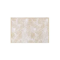 KSP Outdoor 'Areca Palm' All Season Mat (Beige) 4' x 6'