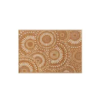 KSP Outdoor 'Kaleidoscope' All Season Mat (Terracotta) 4' x 6'