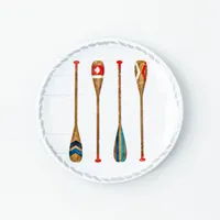 KSP Nibble 'Oars' Melamine Tidbit Plate - Set of 4