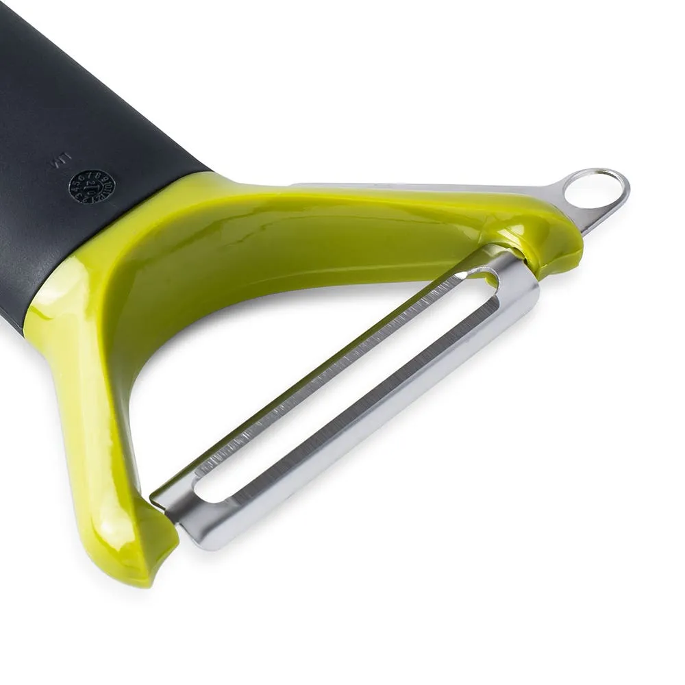 Joseph Joseph Handy Tool 'Multi-Peel' 3-In-1 Y-Shaped Peeler (Green)