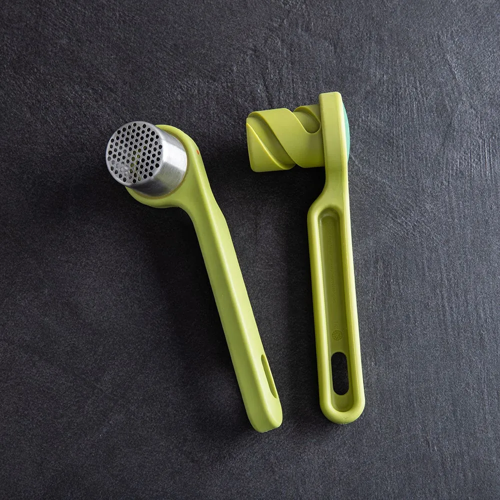 Joseph Joseph Handy Tool 'Helix' Garlic Press-Crusher (Green)