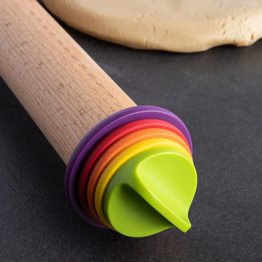 Joseph Joseph Handy Tool Adjustable Rolling Pin (Multi Colour)