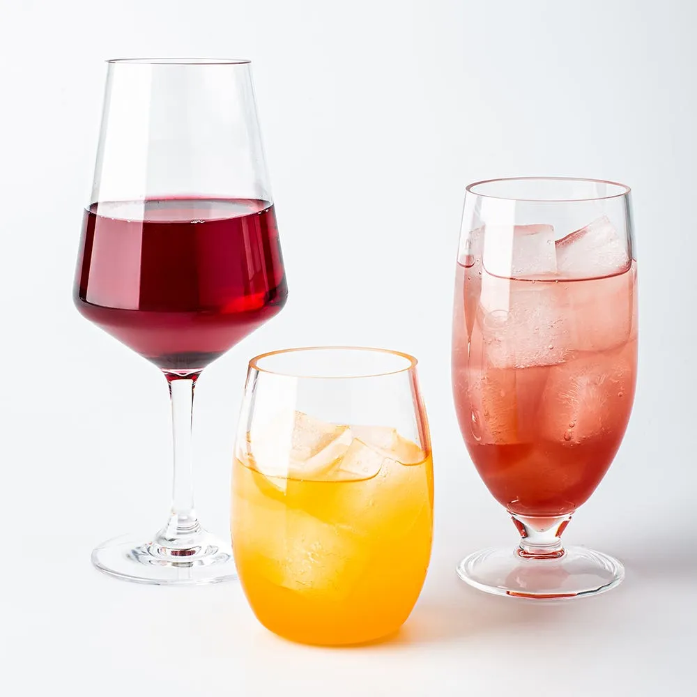 KSP Acrylic Footed Glass (525 ml)