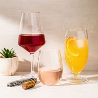 KSP Acrylic Footed Glass (525 ml)