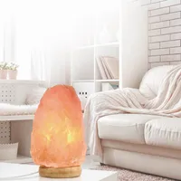 Brookstone Himalyan Crystal Salt Lamp with Dimmer