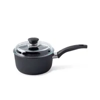 Ballarini Rialto Open Stock Non-Stick 1.65L Saucepan with Lid (Black)